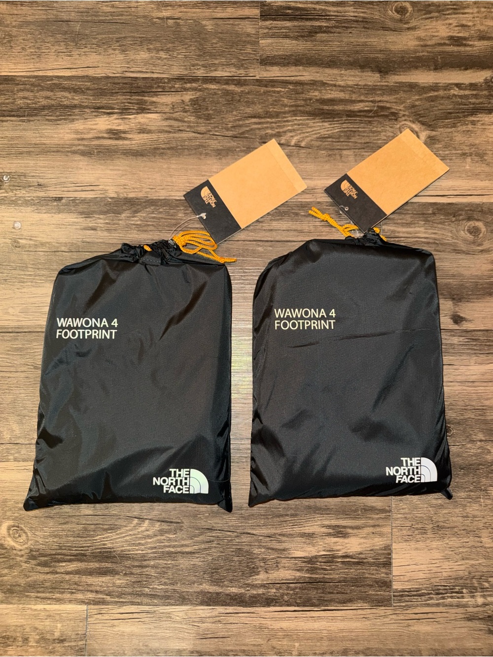 The North Face Wawona 4 Tent Footprint Groundsheet Waterproof NEW (Bundle of 2)